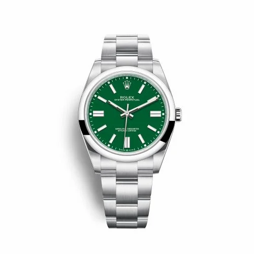 Rolex Oyster Perpetual 41 Stainless Steel / Green 124300-0005 (M124300-0005)